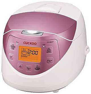 Cuckoo CR-0631F Rice Cooker color pink
